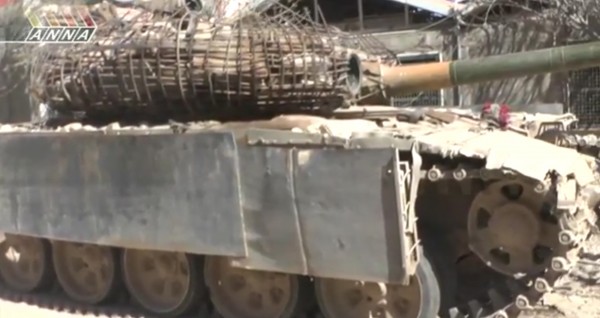 Сирийцы создали новую защиту для своих Т-72