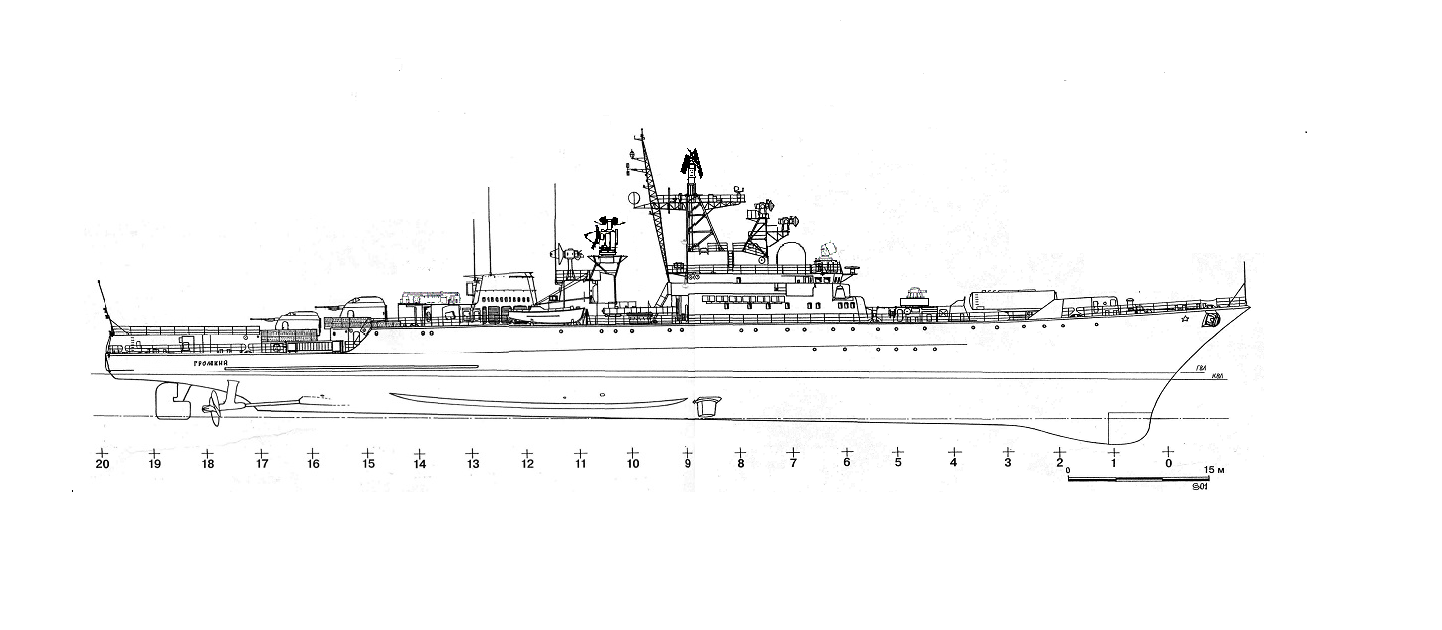 Программа модернизации сторожевых кораблей Проекта 1135 в альтернативные 1980х - 1990х