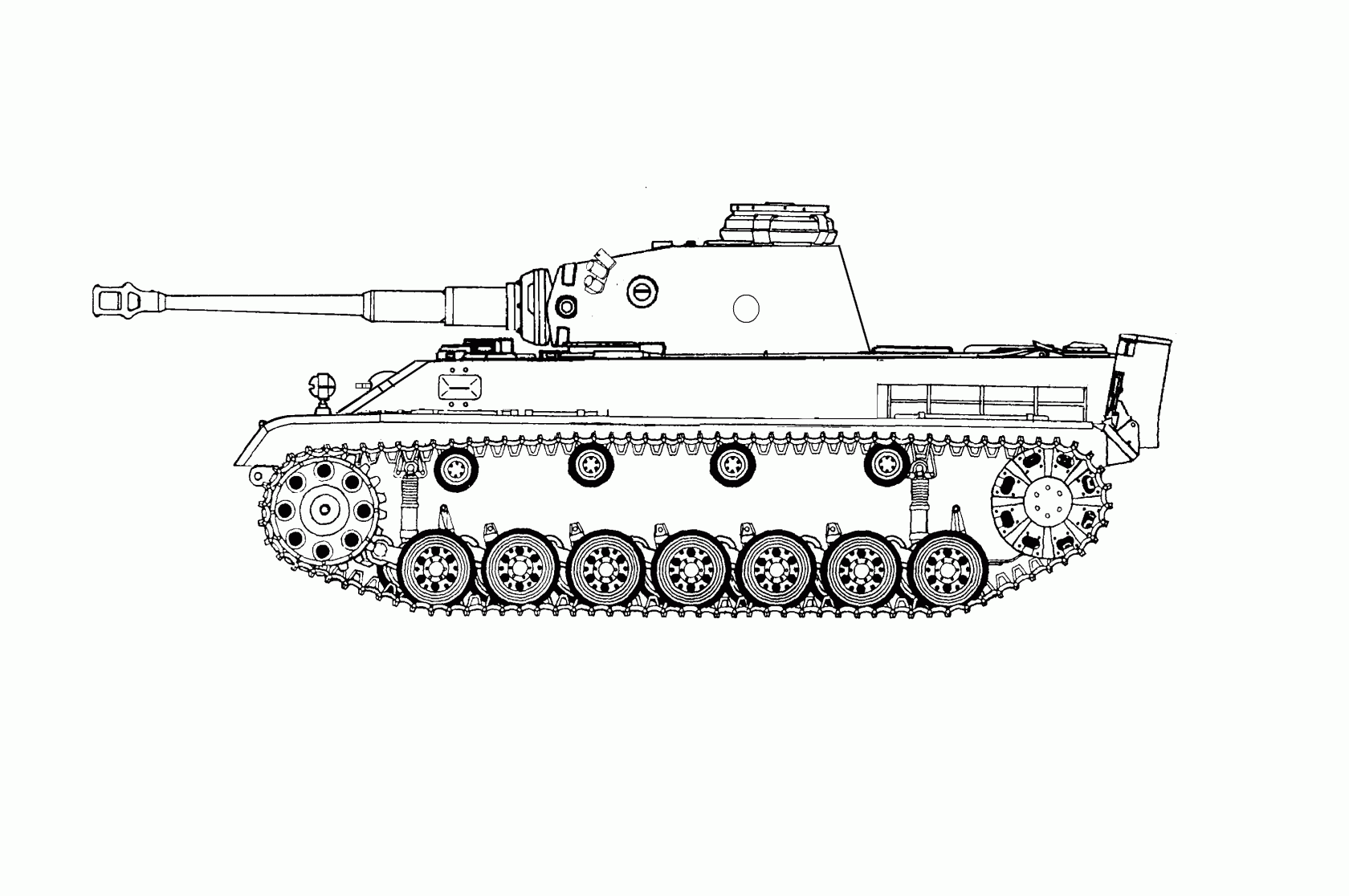 Альтернативный средний танк PzKpfw V «Пантера»