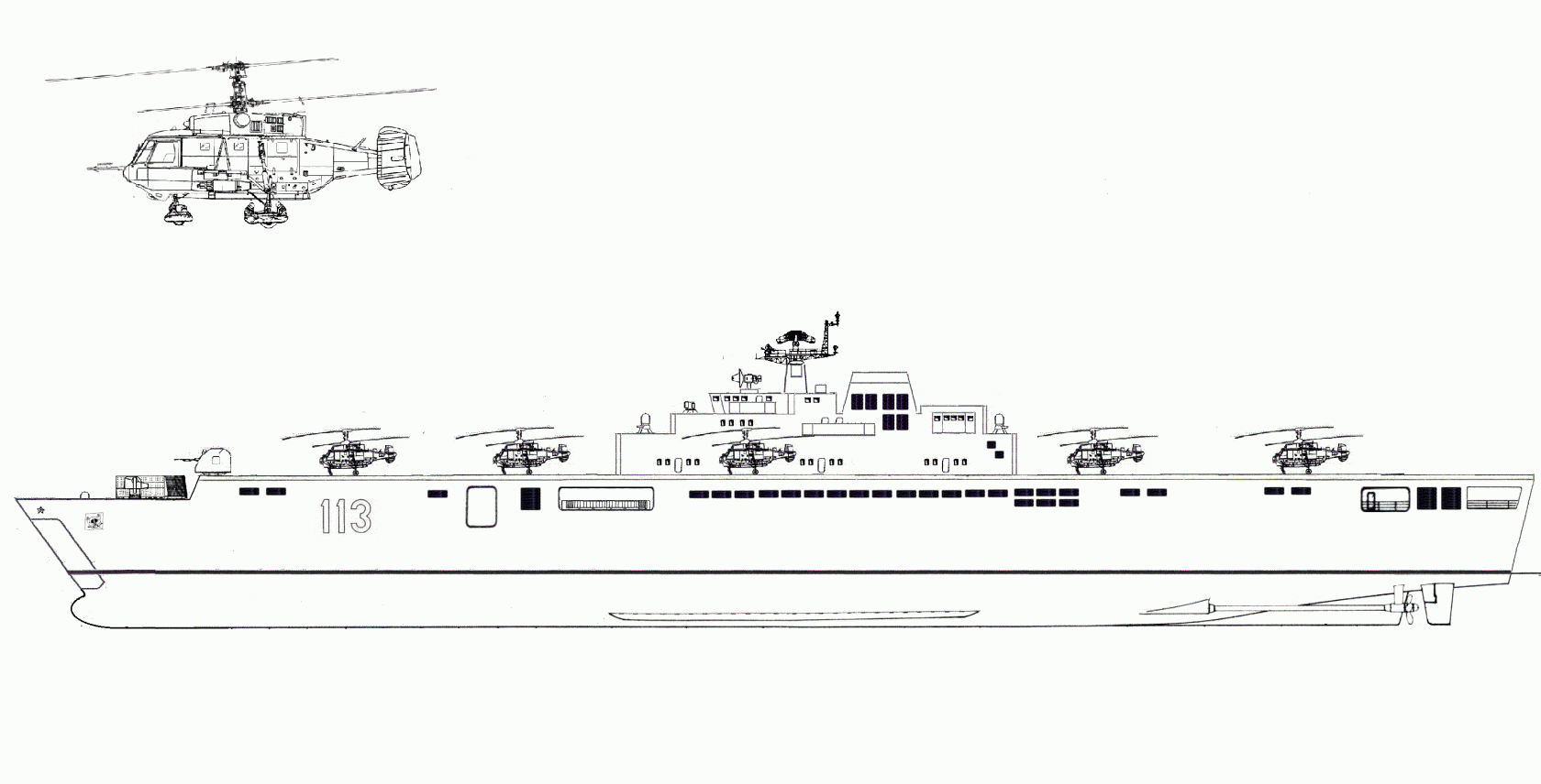 Альтернативный универсальный корабль пр. 1175