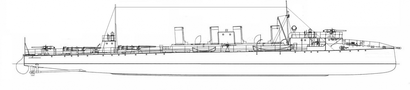 Чертежи миноносец сокол