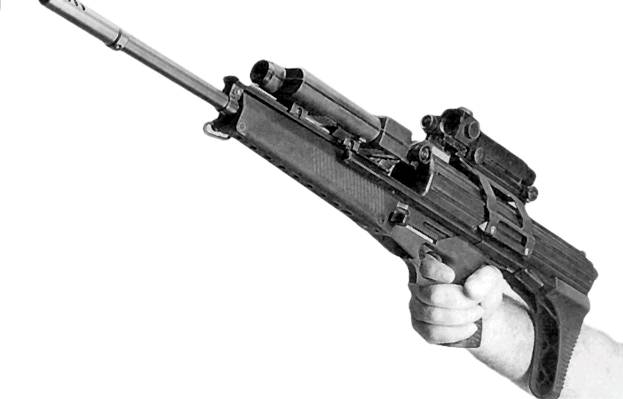 Пистолет-пулемет «Калико» M960. США. "Бизон" по-американски.