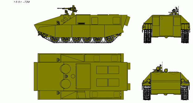 А ля Ахзарит - БТР на базе Т-72.