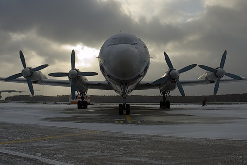 Воздушный паровоз Ил-18П