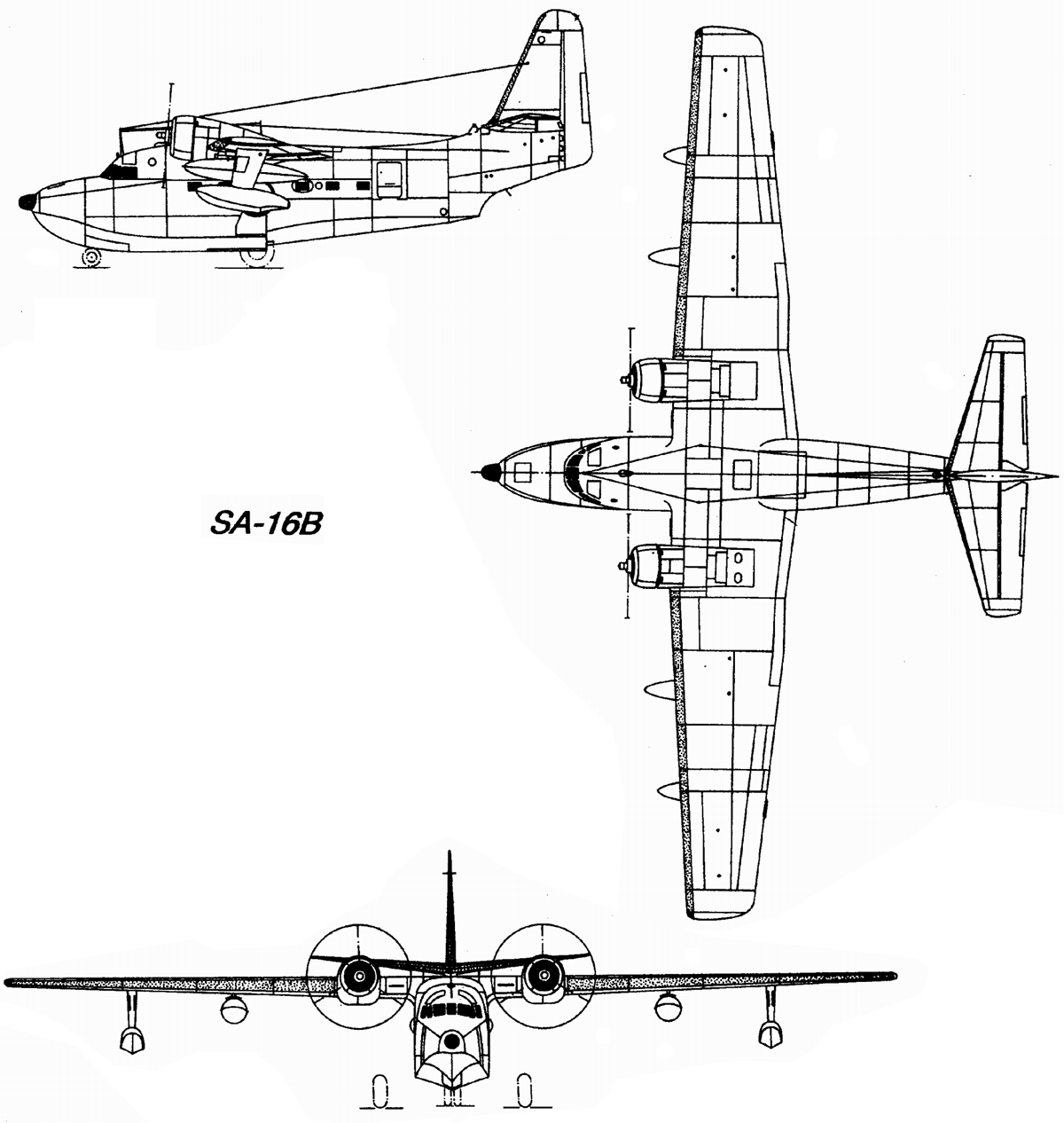 HU-16 Albatross. Многоцелевой самолет-амфибия. США