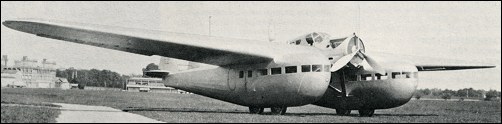 Необычный пассажирский самолет Bleriot 125. Франция