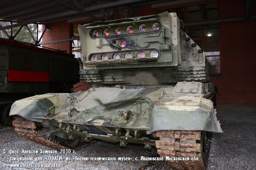 Уникальный советский “лазерный танк” 1К17 “Сжатие” (“Стилет”).