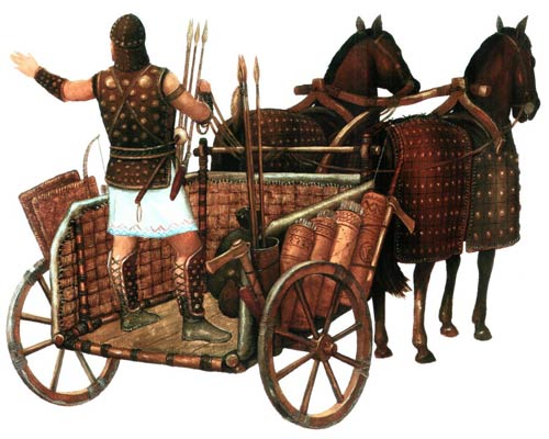 Танки древности. Часть 1. Боевые колесницы.