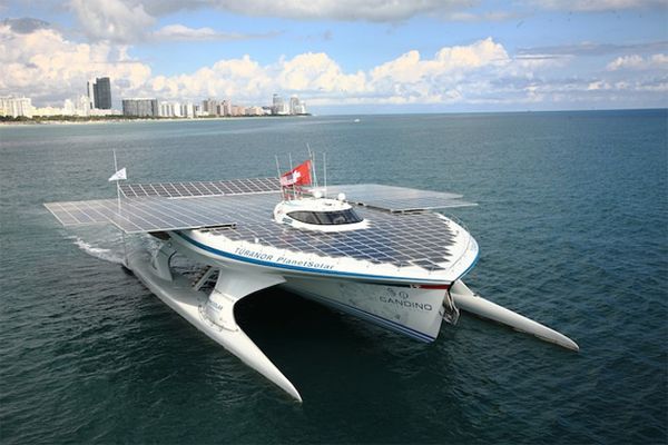 Turanor Planet Solar – самое большое в мире судно на солнечных батареях