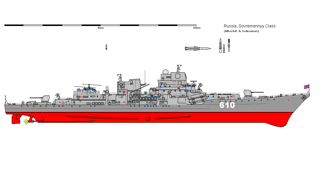 Эсминец проекта 956 под стандарт НАТО