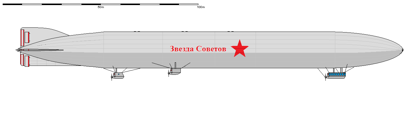 Жесткий дирижабль B-101 "Звезда Советов"