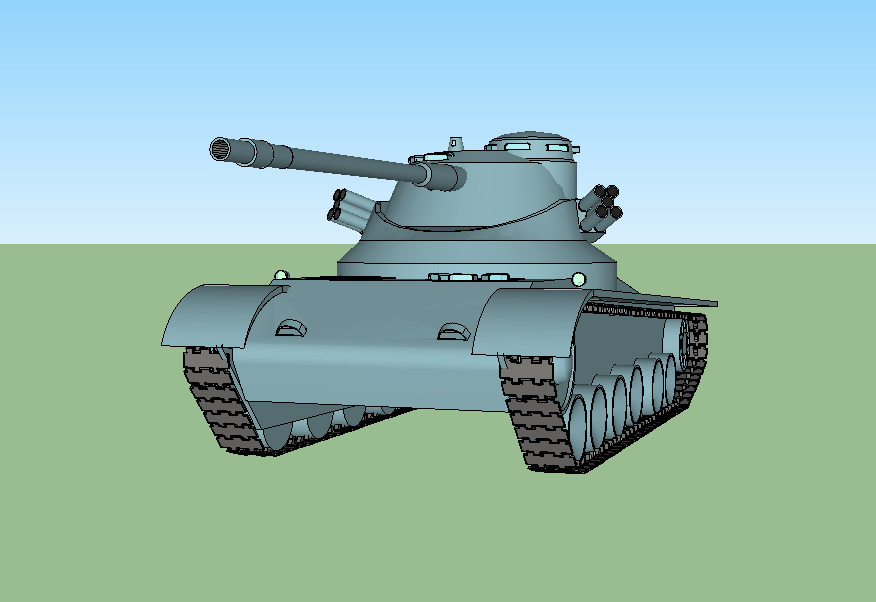 TB485 Federal Battle Tank: техническое описание