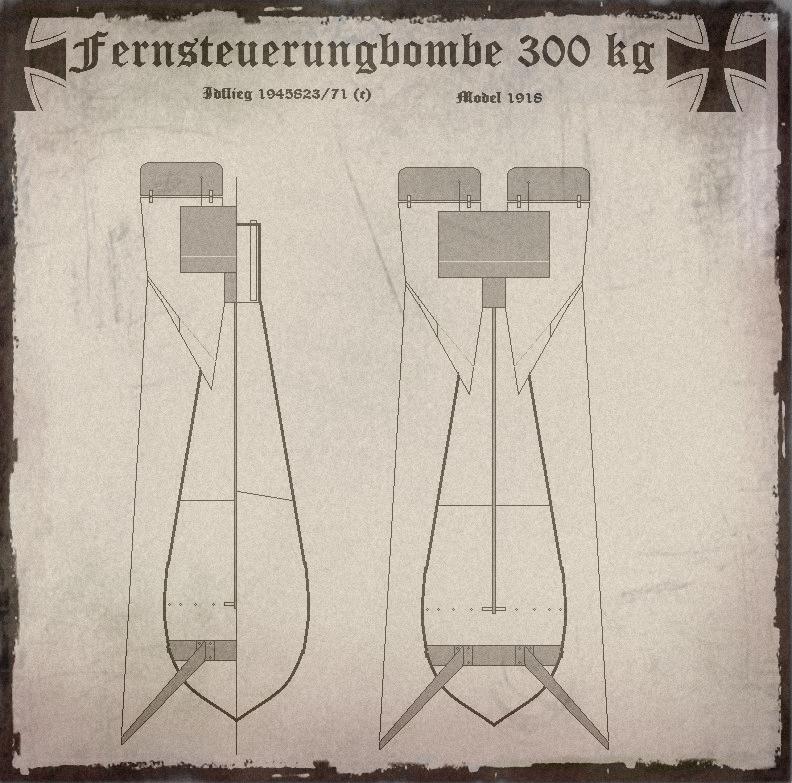 Fernsteuerungbombe "Siemens-Zeppelin", 1918