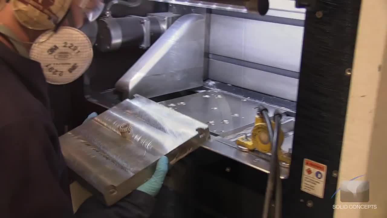 Первый металлический пистолет, напечатанный на 3D-принтере