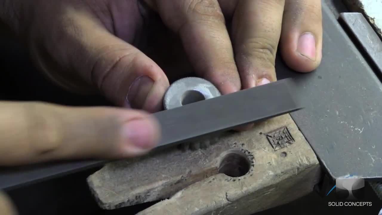 Первый металлический пистолет, напечатанный на 3D-принтере