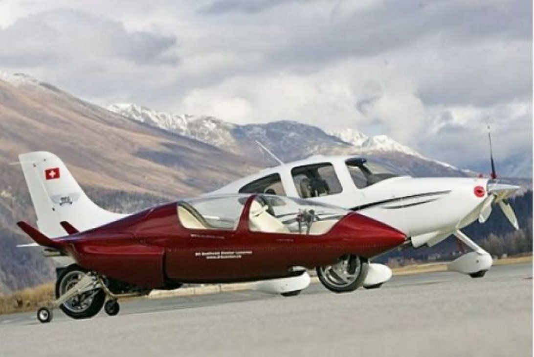 Acabion — мото-капсула, летящая по трассе со скоростью самолёта