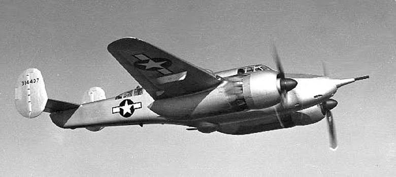 Штурмовик Beechcraft XA-38 Grizzly, США, 1944