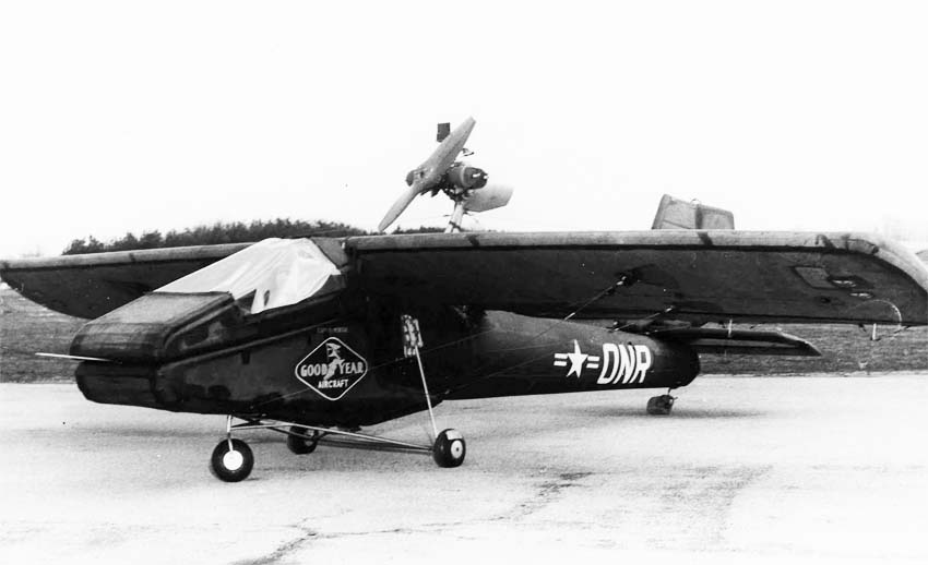 Goodyear Inflatoplane - шпионский надувной самолёт из 50-х