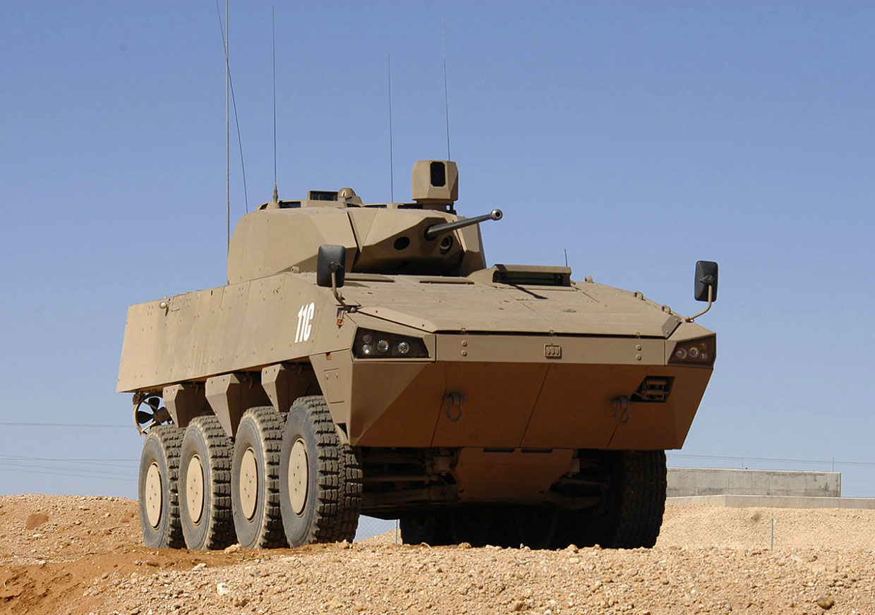 Южноафриканский вариант БМП на шасси Patria AMV с башней Denel LTC 30