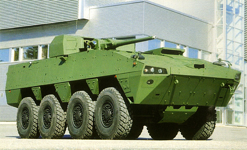 Перспективный вариант БМП для финской армии с башней PROTECTOR Medium Caliber RWS