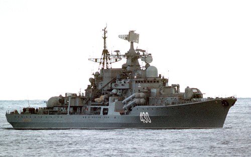 Эсминец проекта 956 "Сарыч".  Фото   www.russiansanfran.com