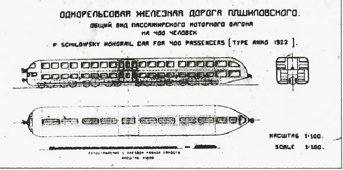 Гироскопический монорельс Петра Петровича Шиловского