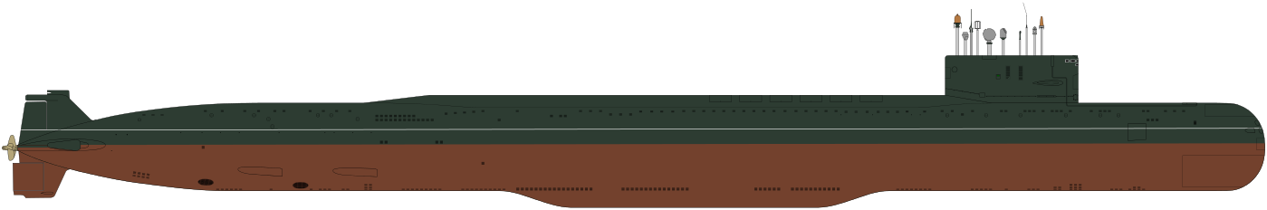 Delta_Stretch_class_SSN - БС-136 «Оренбург» — атомная подводная лодка специального назначения проекта 09786 (667БДР «Кальмар»)
