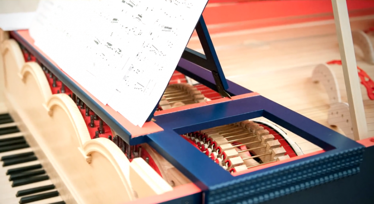 Viola organista по эскизам Леонардо построена в Польше