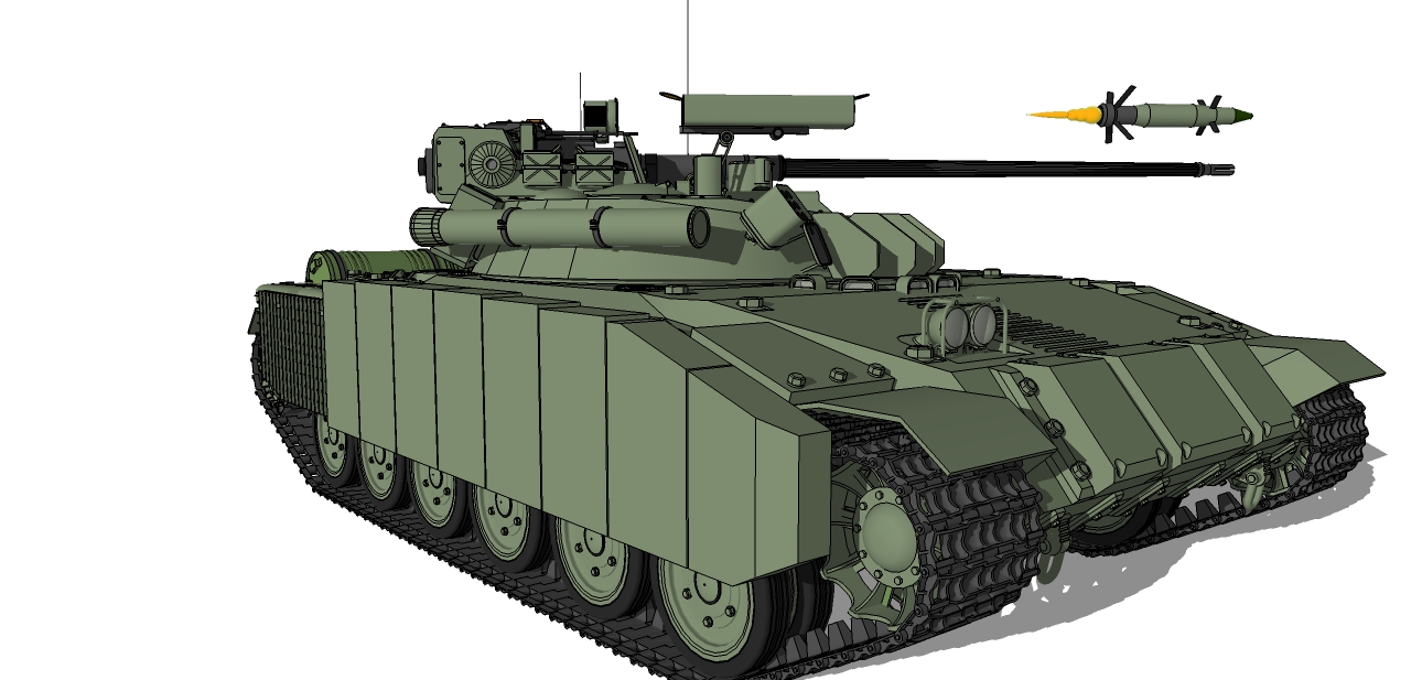 Старый дракон на белом песке или каким мог стать ракетный танк ИТ-1 -  Альтернативная История