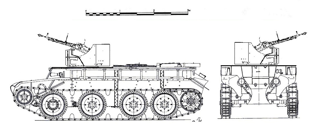Танк бт 2 чертежи