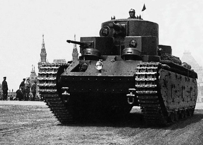 Т-35. Нелёгкая карьера тяжеловеса