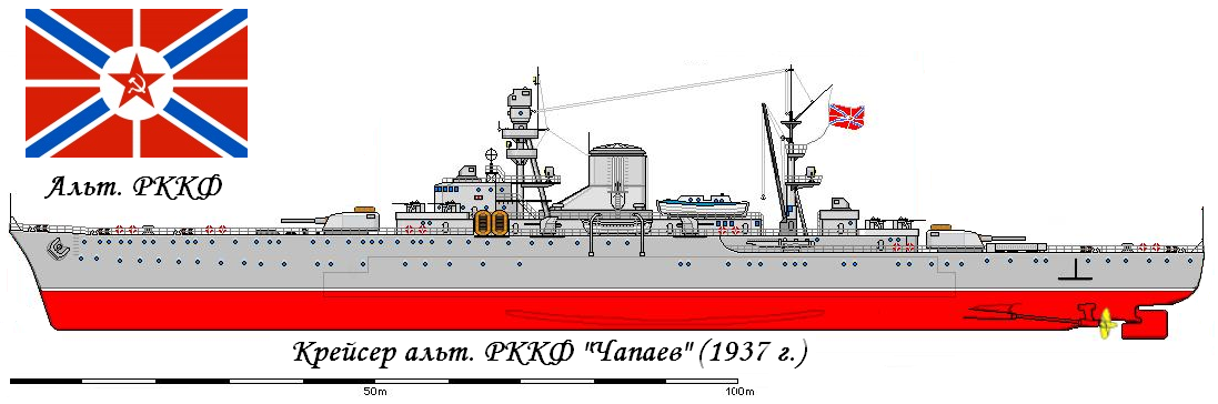 Миниатюрный тяжёлый крейсер для альтернативного РККФ