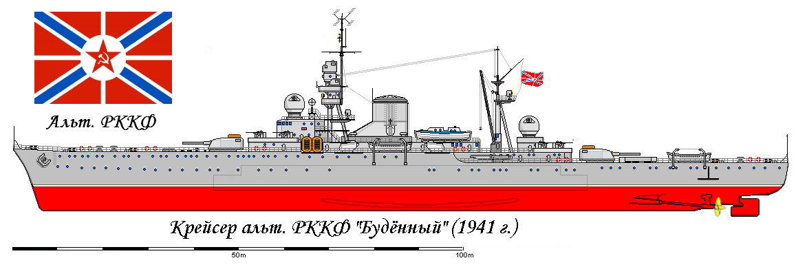 Миниатюрный тяжёлый крейсер для альтернативного РККФ