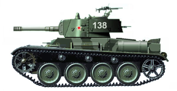 Последняя массовая предвоенная версия танка Т-27М2 обр. 1938 г.