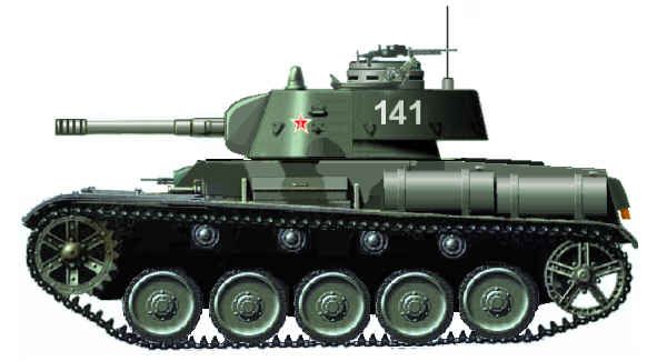 Результат «суперапгрейда» Т-27М2 – танк Т-27М3 обр. 1941 г.
