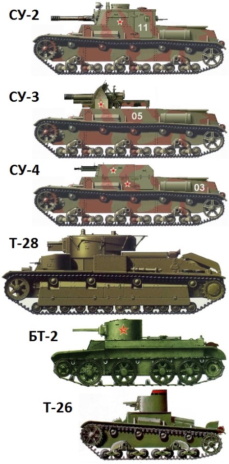 Какими могли стать СУ-1,2, 3 и 4!