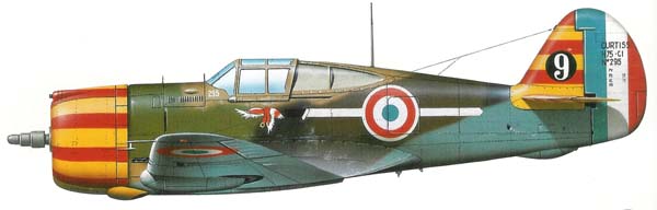 Авиация в мире альтернативной Франции (МФГ). Иностранцы: Curtiss Hawk Н.75А