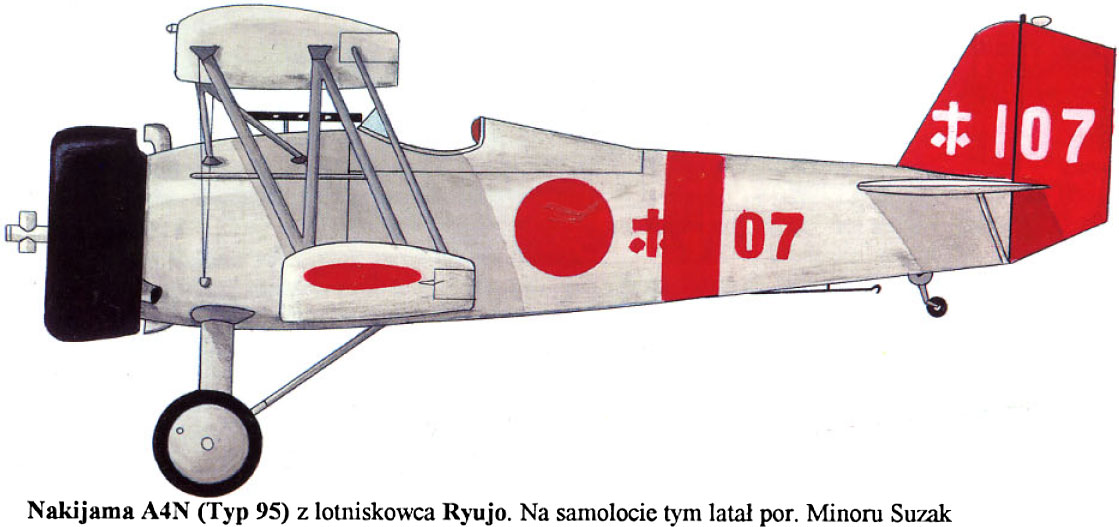 Палубный истребитель флота Тип "95" Nakajima А4N  (Kyū go-shiki kanjō sentōki)