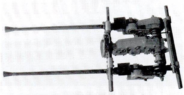 Пулеметы Гебауэр с внешним приводом