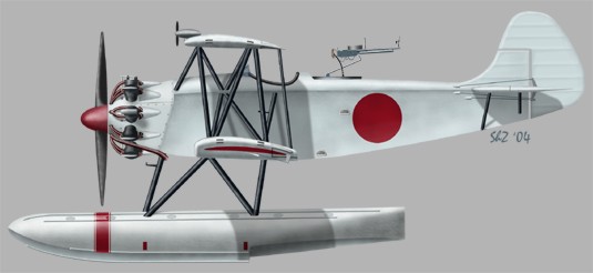 Ближний корабельный разведчик Nakajima Тип 90-2 E4N