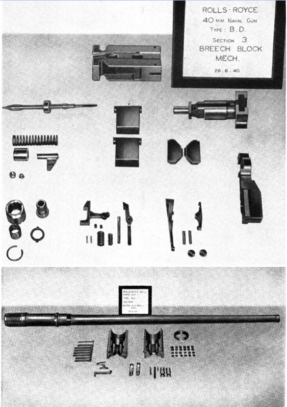 Британская 40-мм автоматическая пушка Rolls-Royce "BD/ВН"