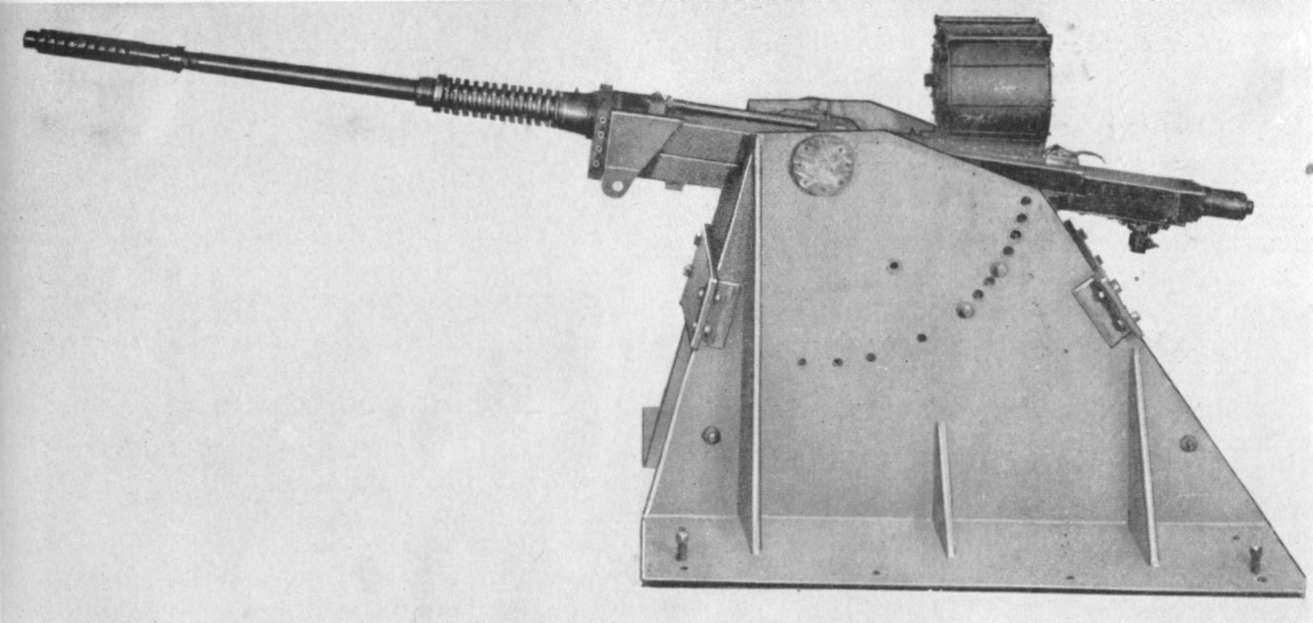 30-мм версия пушки Испано HS.411, построенная и испытанная в Англии в 1943 году.