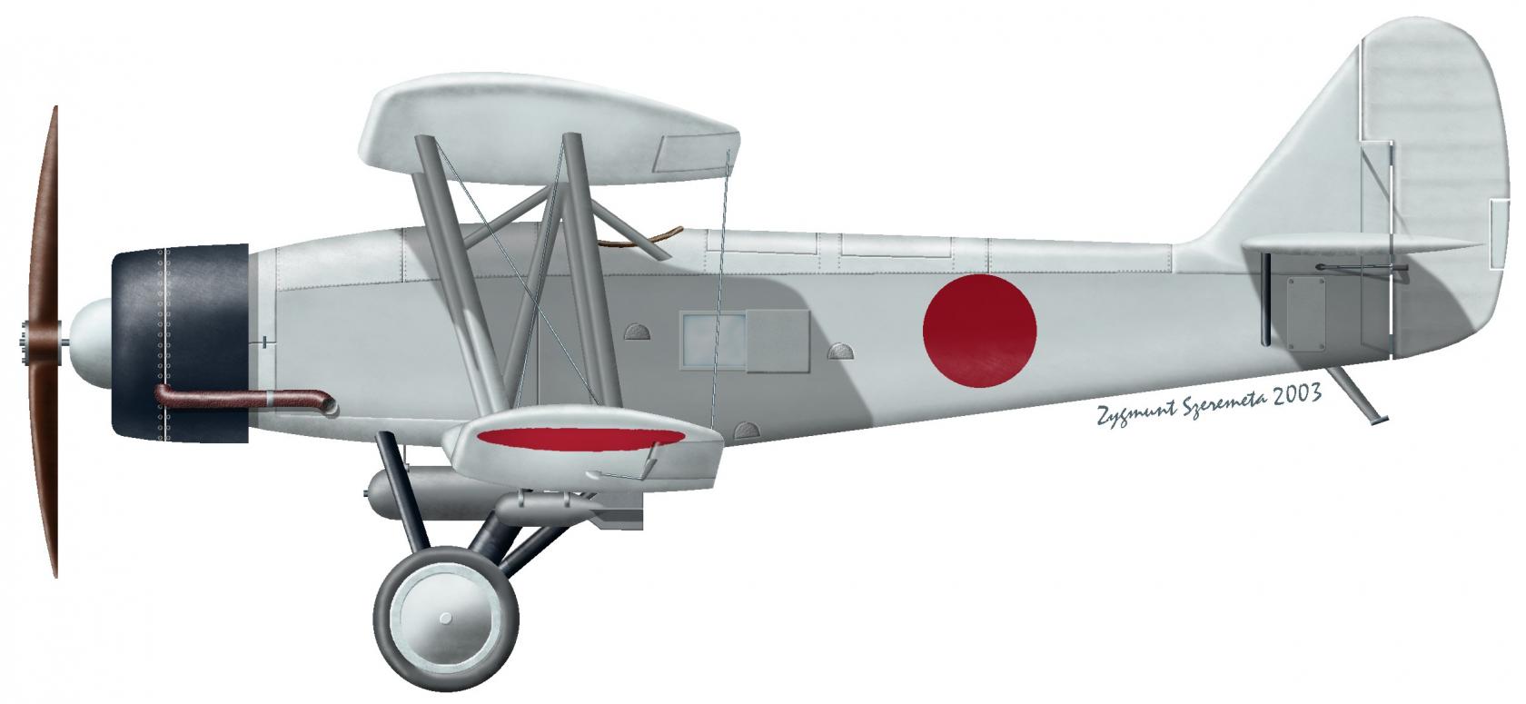 Палубный торпедоносец Mitsubishi B4M (Ka.12)