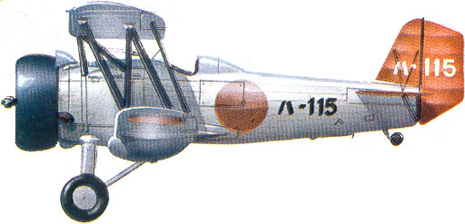 Палубный истребитель флота Тип "95" Nakajima А4N  (Kyū go-shiki kanjō sentōki)