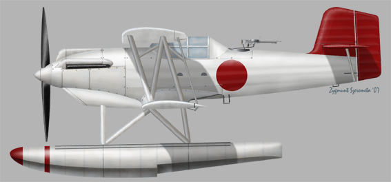 Дальний корабельный разведчик Aichi AB-6 (E7A)