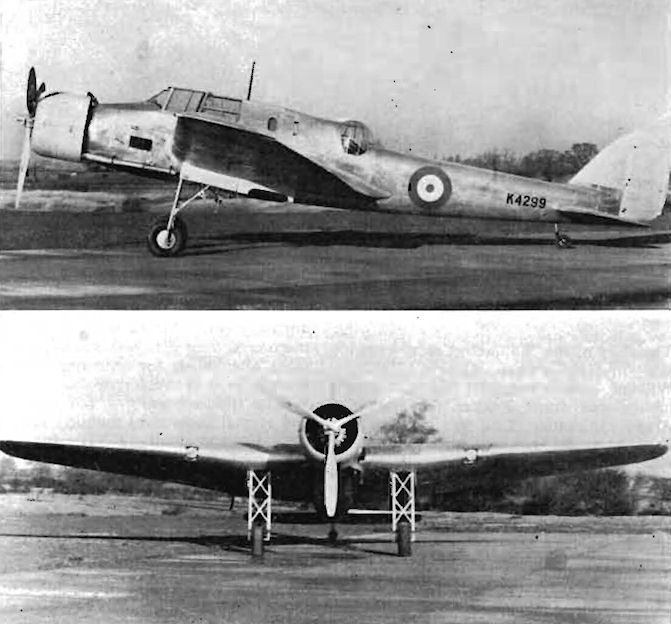 Опытный легкий бомбардировщик «Armstrong Whitworth» A.W.29.