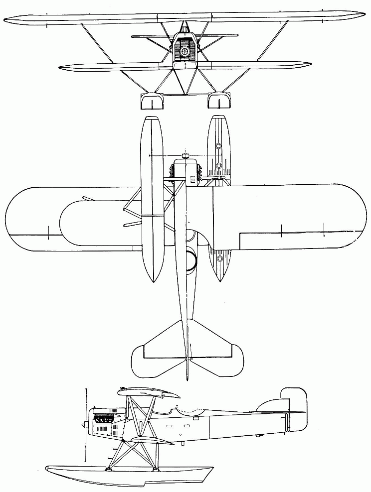 Ближний корабельный разведчик Nakajima Тип 15 (E2N)