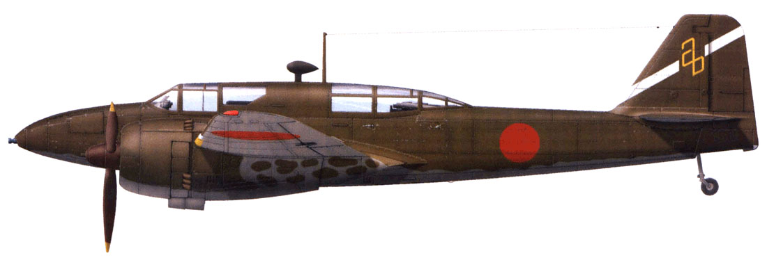 Тяжелый истребитель-штурмовик Kawasaki Ki-102 "Randy"