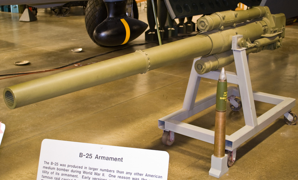 Большие пушки в воздухе. Американские 75-мм авиапушки. История создания и применения