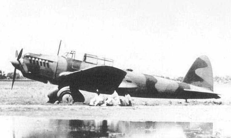 Загадочная Мэри - легкий армейский бомбардировщик Кавасаки Ki-32